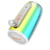 Boxa portabila Hoco HC18 Jumper colorful luminous BT speaker [White]